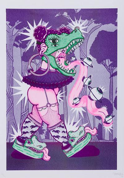 Dinosauria 2024, una exposición colectiva comisariada por Hogre