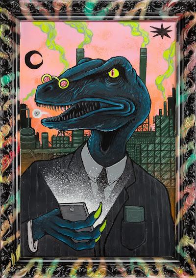 Dinosauria 2024, una exposición colectiva comisariada por Hogre