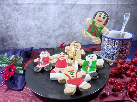 Gingerbread man, Galletas de jengibre Gingerbread man, Galletas de jengibre