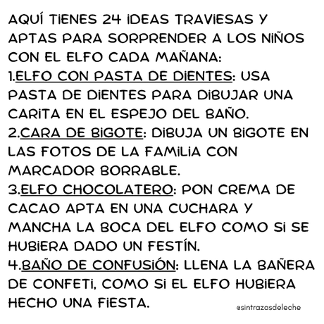El Elfo Travieso ha llegado a casa...24 ideas APTAS para sorprender a nuestros peques estas Navidades