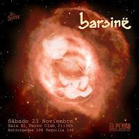 Concierto de Barsinë en El perro de la parte de atrás del coche