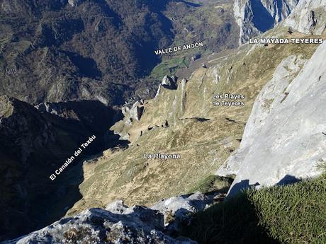 Vega Enol-Vegarredonda-Mirador de Ordiales-El Porru la Cueva Armada-El Jayáu