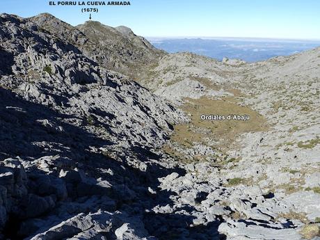 Vega Enol-Vegarredonda-Mirador de Ordiales-El Porru la Cueva Armada-El Jayáu