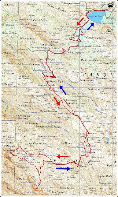 Vega Enol-Vegarredonda-Mirador de Ordiales-El Porru la Cueva Armada-El Jayáu