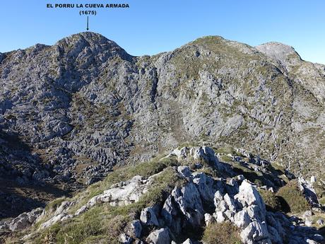 Vega Enol-Vegarredonda-Mirador de Ordiales-El Porru la Cueva Armada-El Jayáu