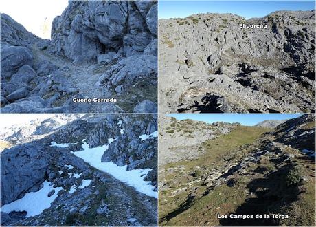 Vega Enol-Vegarredonda-Mirador de Ordiales-El Porru la Cueva Armada-El Jayáu