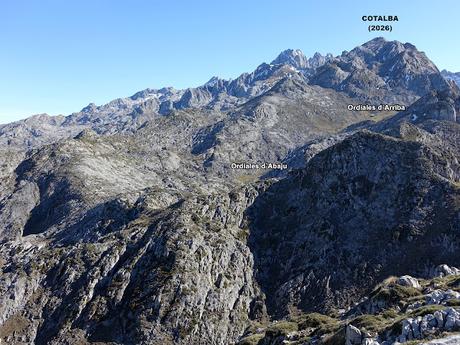 Vega Enol-Vegarredonda-Mirador de Ordiales-El Porru la Cueva Armada-El Jayáu
