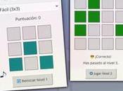 Juego memoria. Recordar ubicación.