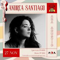 Concierto de Andrea Santiago en Búho Real