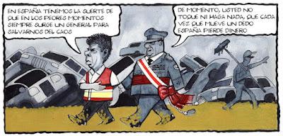 En Valencia, la riada se llevó 137.000 coches en dos horas…Un torero, un militar... ¿y un obispo?