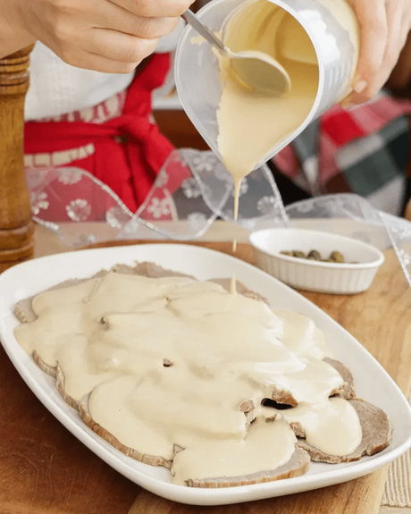 vitel tone con salsa