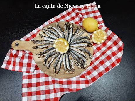 Boquerones fritos en freidora de aire (Air fryer)