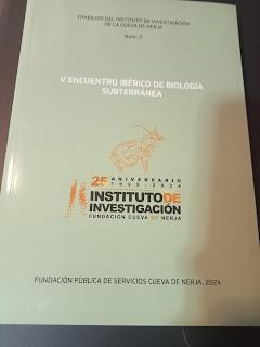 Breve crónica del V Encuentro Ibérico de Biología Subterránea (Nerja, Málaga) Breve crónica del V Encuentro Ibérico de Biología Subterránea (Nerja, Málaga)