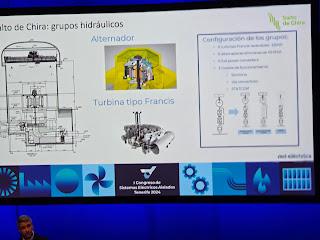 Turbinas tipo Francis y Pelton. Primer Congreso de Sistemas Eléctricos Aislados Tenerife 2024. Salto de Chira y Gorona del Viento Turbinas tipo Francis y Pelton. Primer Congreso de Sistemas Eléctricos Aislados Tenerife 2024. Salto de Chira y Gorona del Viento
