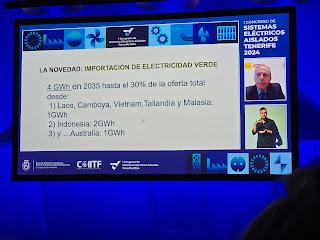 Hidrógeno verde en el Primer Congreso de Energía Eléctrica Aislada Tenerife 2024