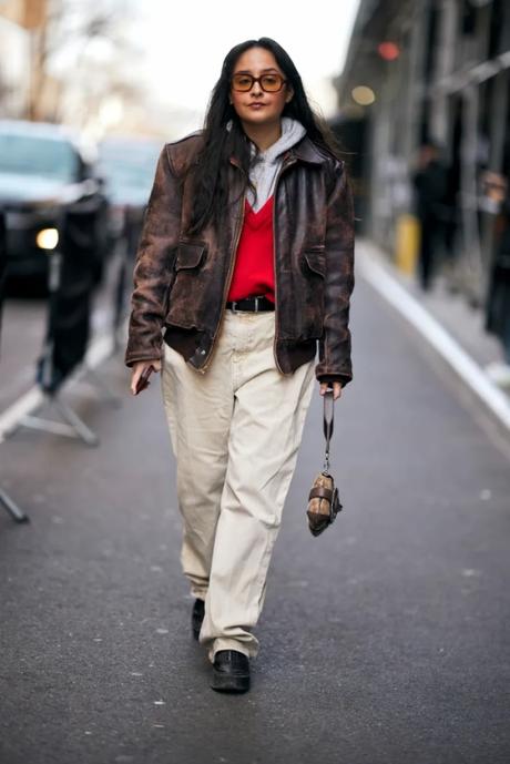 Recupera tus chaquetas de cuero antiguas, porque este otoño triunfarás con ellas