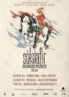El Nordic Descent Tour presenta en unos días a Sólstafir, Oranssi Pazuzu y Helga con tres conciertos en España