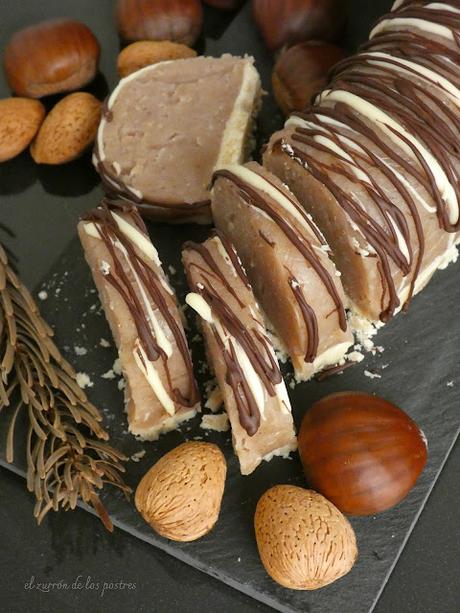 Turrón de Castañas y Almendras