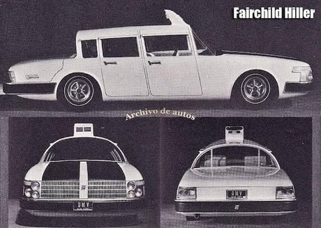 New York Safety Sedan un taxi ESV de Estados Unidos de 1971 New York Safety Sedan un taxi ESV de Estados Unidos de 1971