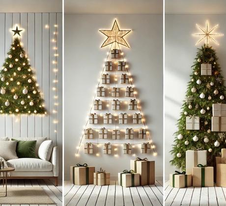 Abeto navideño sin abeto. Abeto navideño sin abeto.