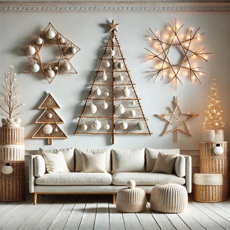 Abeto navideño sin abeto. Abeto navideño sin abeto.