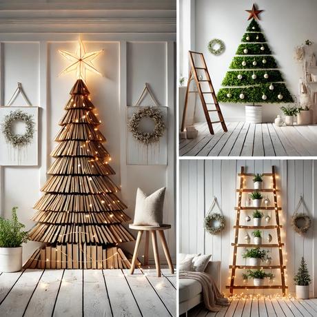 Abeto navideño sin abeto. Abeto navideño sin abeto.