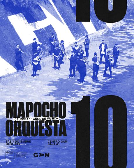 1.- Afiche concierto Mapocho Orquesta 10 aniversario