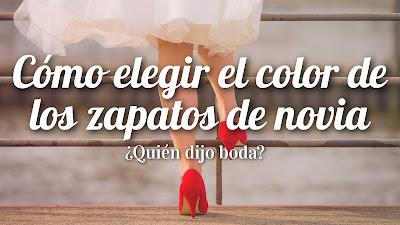 Cómo elegir el color de los zapatos de novia Cómo elegir el color de los zapatos de novia