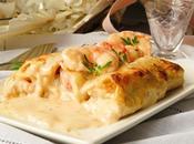 Canelones merluza gambas