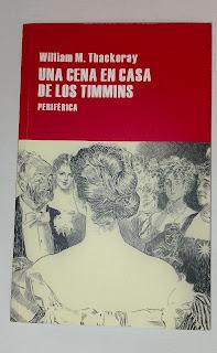 Una cena en casa de los Timmins. William M. Thackeray. Una cena en casa de los Timmins. William M. Thackeray.