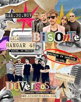 Concierto de Bisonte y Diversos en Hangar 48