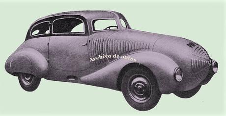 Wikov Kapka Tipo 35 con diseño aerodinámico de 1931 Wikov Kapka Tipo 35 con diseño aerodinámico de 1931