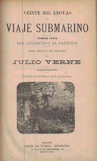 Veinte mil leguas de viaje submarino, Julio Verne
