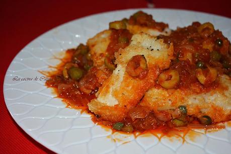Bacalao con aceitunas