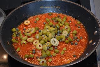 Bacalao con aceitunas