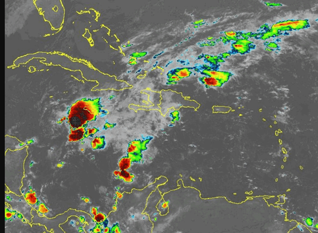 Sistema frontal causará lluvias este viernes y sábado en RD. Sistema frontal causará lluvias este viernes y sábado en RD.