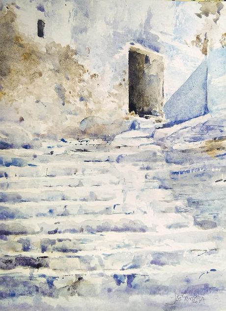 PALETA Y PIGMENTOS II - Acuarelas Octubre y Noviembre 2014