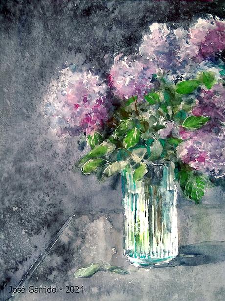 PALETA Y PIGMENTOS II - Acuarelas Octubre y Noviembre 2014