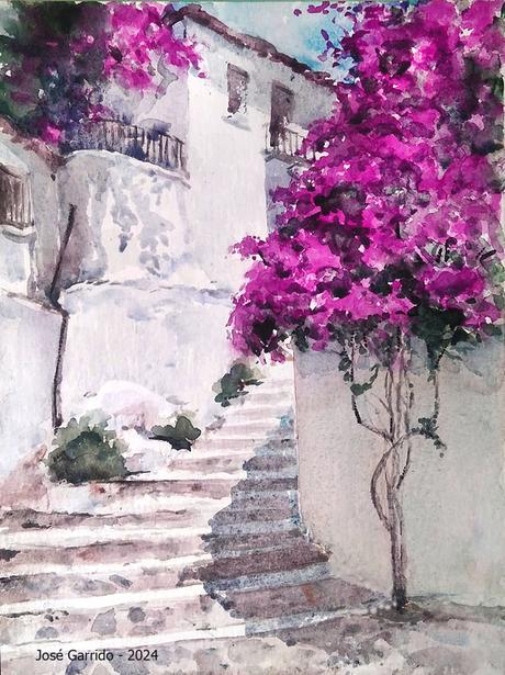 PALETA Y PIGMENTOS II - Acuarelas Octubre y Noviembre 2014