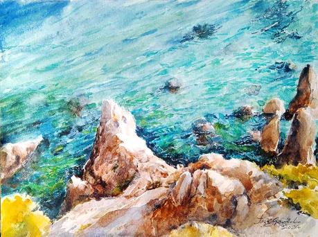 PALETA Y PIGMENTOS II - Acuarelas Octubre y Noviembre 2014