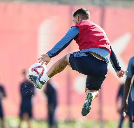 Plan de trabajo del Sevilla FC (25 de noviembre a 2 de diciembre)