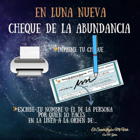 Hoy 1 de diciembre Cheque de la Abundancia 🍀