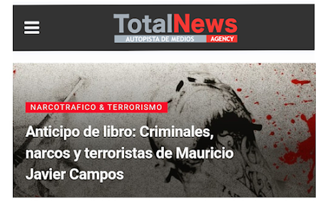 Total News Agency: Reseña del libro Criminales, narcos y terroristas