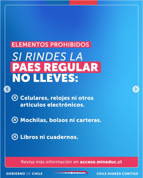 Elementos a considerar para la rendición de la PAES Regular 2024. Elementos a considerar para la rendición de la PAES Regular 2024.