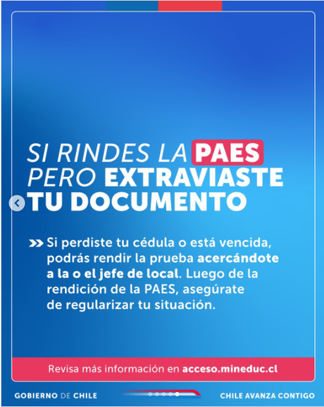Elementos a considerar para la rendición de la PAES Regular 2024.