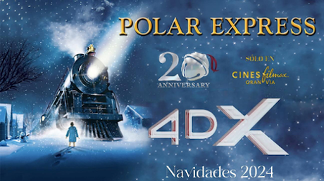 Cines Filmax celebra el 20 aniversario de Polar Express con una experiencia única en 4DX estas Navidades
