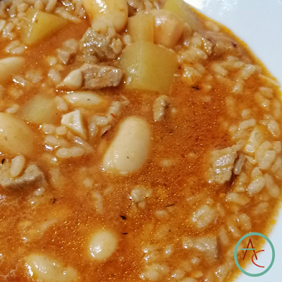 Arroz Empedrado Con Secreto De Cerdo