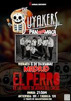 Concierto de The Buyakers en El perro de la parte de atrás del coche