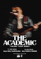 Conciertos en Madrid y Barcelona de The Academic en 2025