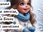 Para sacarme sonrisa, solo tienes sonreirme